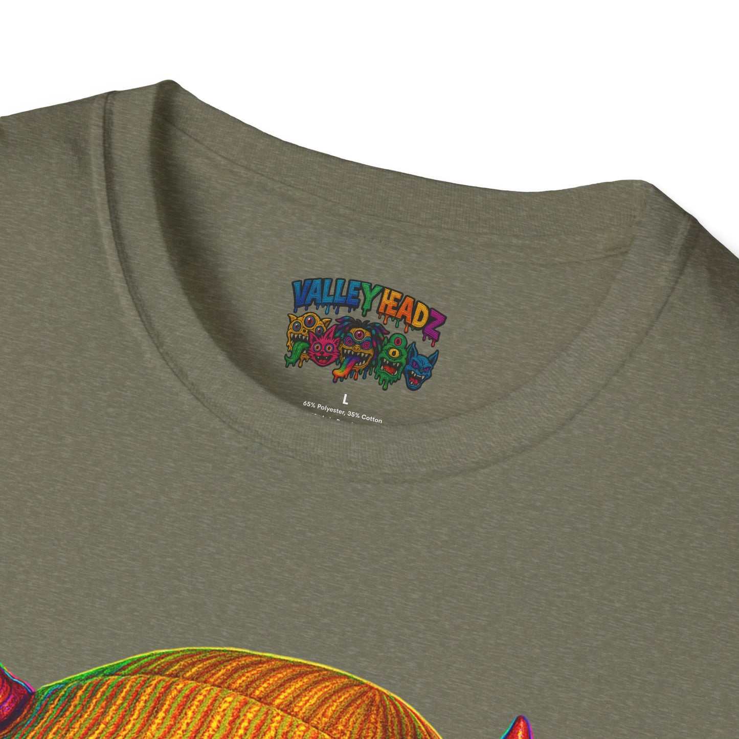 TRIP THA DEMON: The Rainbow-Spitting Streetwear Devil Taking Over the Culture
Valleytainment' Design on back Vibrant Unisex T-Shirt for Festivals, Streetwear, Gift