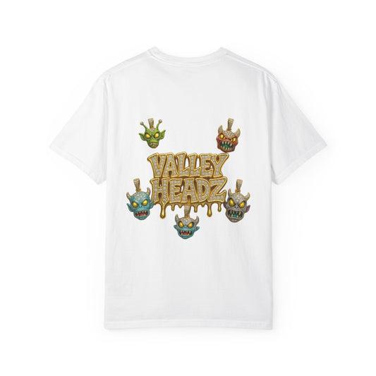 Valley Headz Graphic T-Shirt | Unisex Casual Tee for Music Festivals, Streetwear, Unique Gift, Summer Fashion, Limited Edition