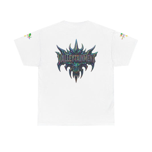 VALLEYTAINMENT™ “Dread Drip Cyclops” Pendant Tee | Rainbow Dopamine Streetwear 2025