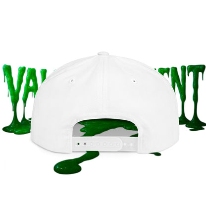 VALLEYTAINMENT™ “Rainbow Cyclops Drip” Flat-Bill Snapback | Valley Headz Streetwear