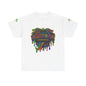 VALLEYTAINMENT™ “Drip Monster” Rainbow Pendant Tee | Dopamine-Streetwear (Unisex)