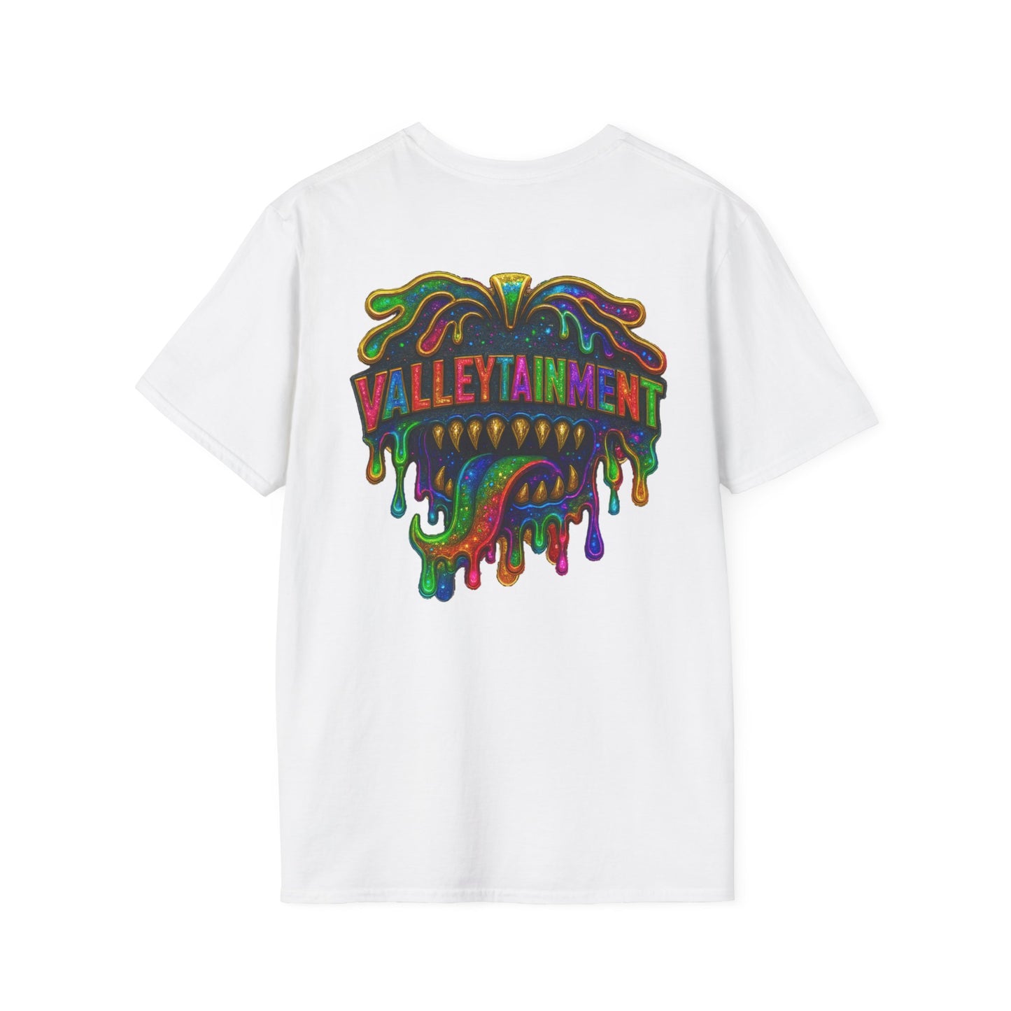 🌐 “Valley Worldz: Steel-City Sphere” Unisex Softstyle Tee 🌐