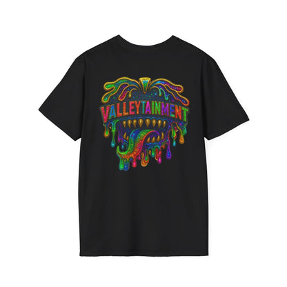 🌐 “Valley Worldz: Steel-City Sphere” Unisex Softstyle Tee 🌐