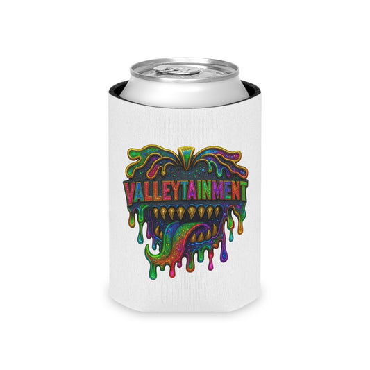 Psychedelic Can Cooler, Colorful Drink Holder, Festival Accessory, Party Gear, Gift for Beer Lovers, Summer Vibes