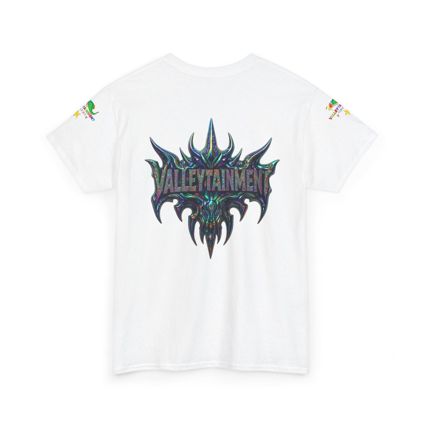 VALLEYTAINMENT™ “Dread Drip Cyclops” Pendant Tee | Rainbow Dopamine Streetwear 2025