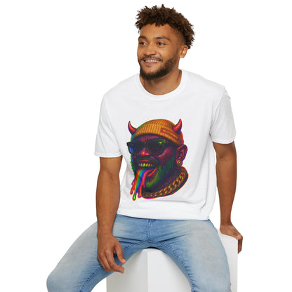TRIP THA DEMON: The Rainbow-Spitting Streetwear Devil Taking Over the Culture
Valleytainment' Design on back Vibrant Unisex T-Shirt for Festivals, Streetwear, Gift