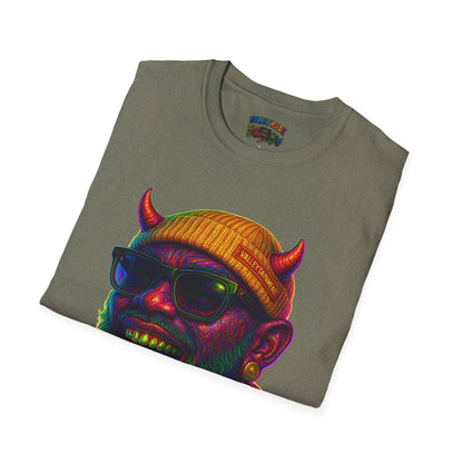 TRIP THA DEMON: The Rainbow-Spitting Streetwear Devil Taking Over the Culture
Valleytainment' Design on back Vibrant Unisex T-Shirt for Festivals, Streetwear, Gift