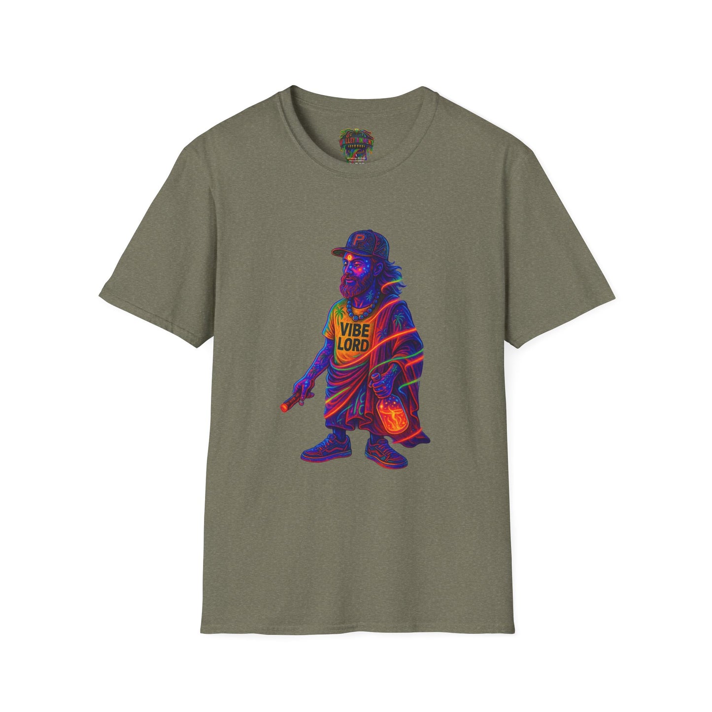 Vibe Lord Psychedelic Prophet Tee – Unisex Softstyle