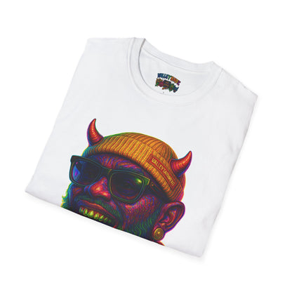 TRIP THA DEMON: The Rainbow-Spitting Streetwear Devil Taking Over the Culture
Valleytainment' Design on back Vibrant Unisex T-Shirt for Festivals, Streetwear, Gift